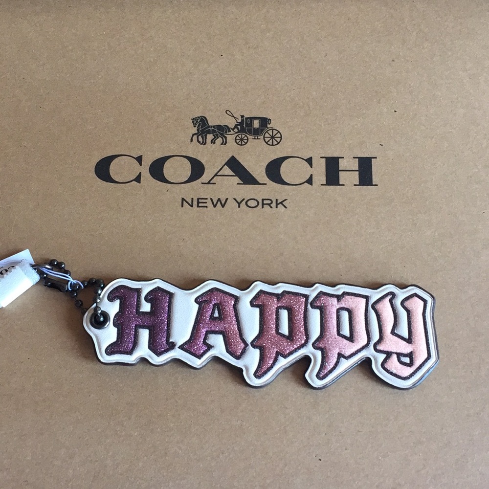 Coach Disney HAPPY Hangtag